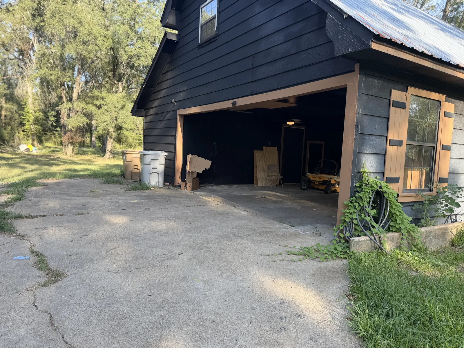 Residential exterior and driveway